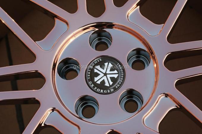 La fábrica 2pcs cóncavo profundo de encargo forjó el borde de la rueda con pulgada del diámetro 18-22 en diverso diseño en venta